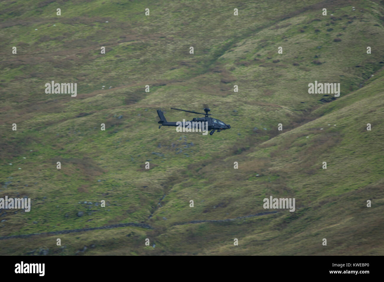 AgustaWestland Apache AH1 / Boeing AH-64D (Longbow) Stock Photo