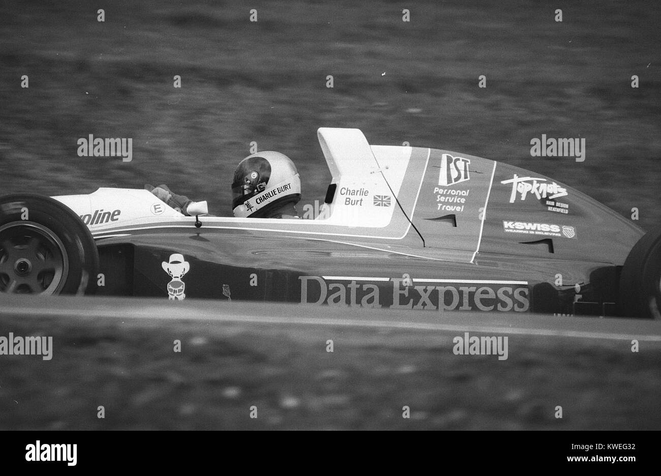 Charlie Burt British Formula 2 at Oulton Park, April 1992 Stock Photo