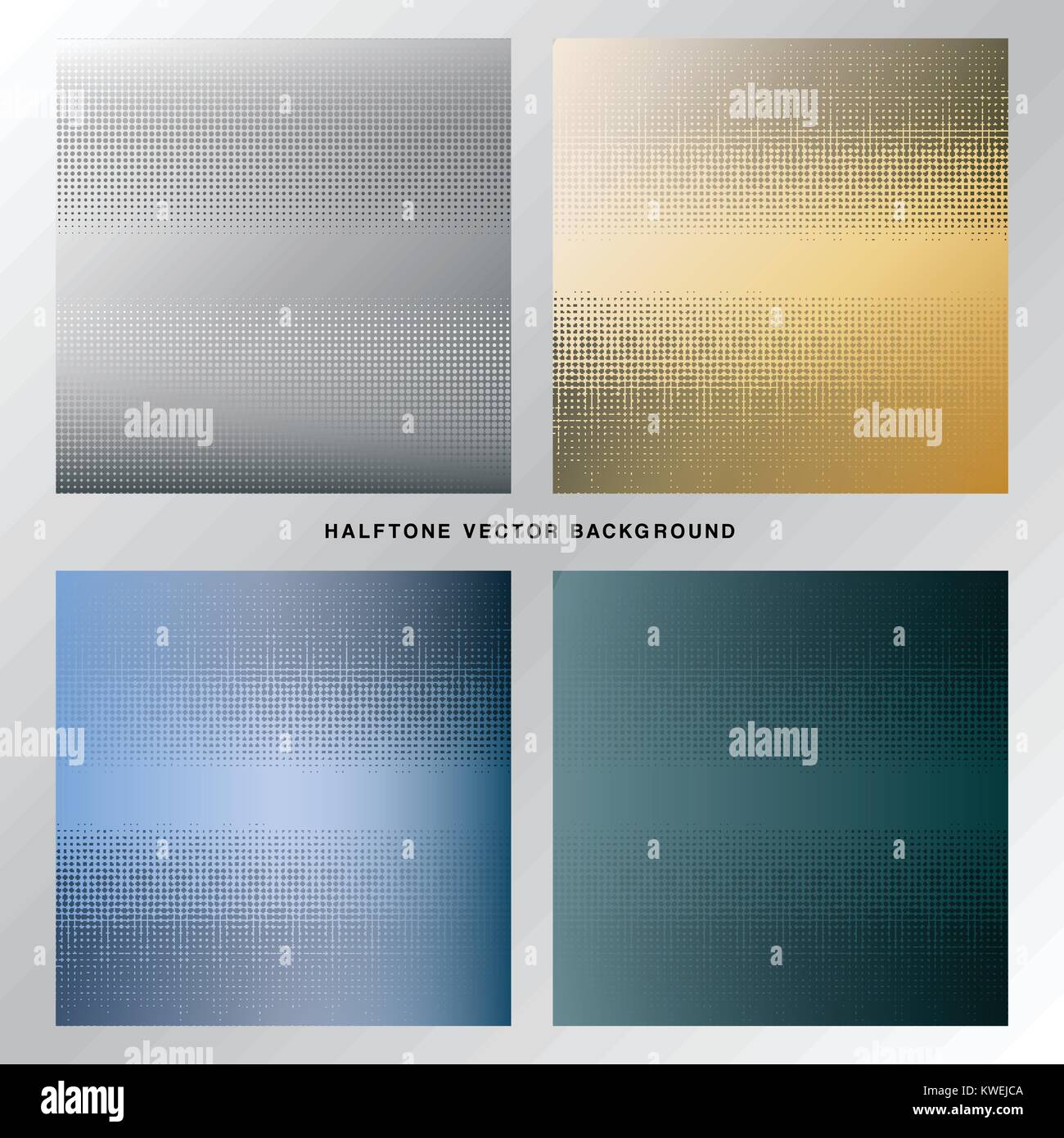Abstract halftone backgrounds vector set Stock Vector Images - Alamy