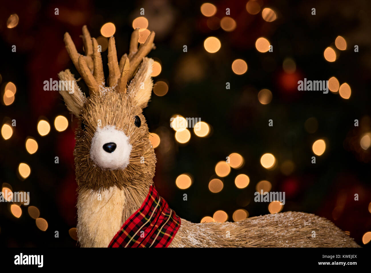 Reindeer Decoration Stock Photo