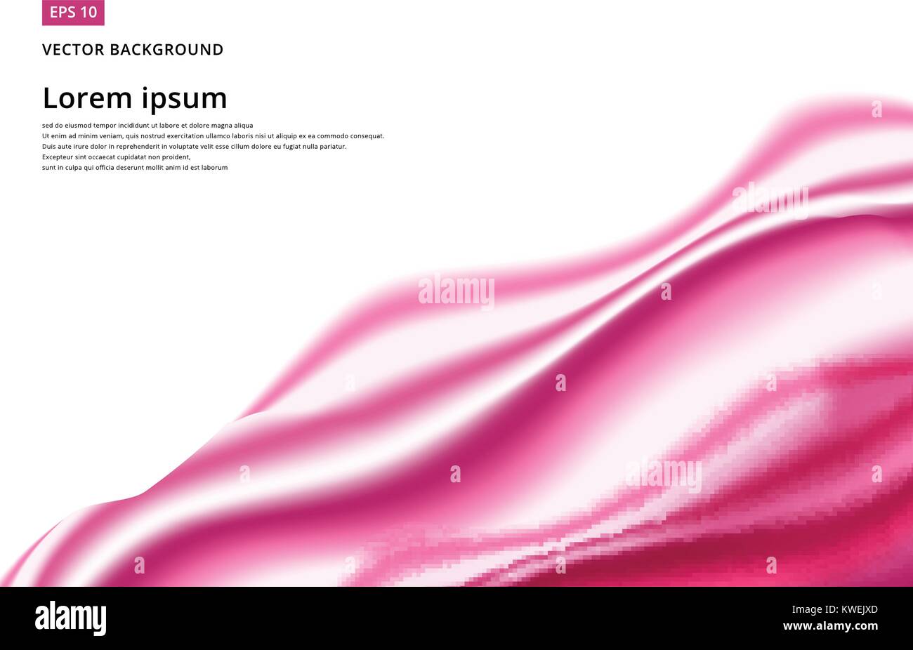 Abstract background Ligth pink curve and wave smooth with copy space ...