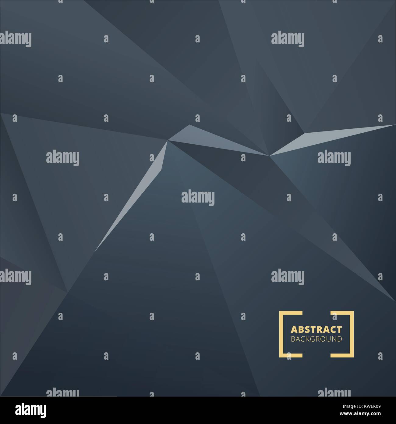 Abstract geometric triangle polygonal space low poly dark background ...