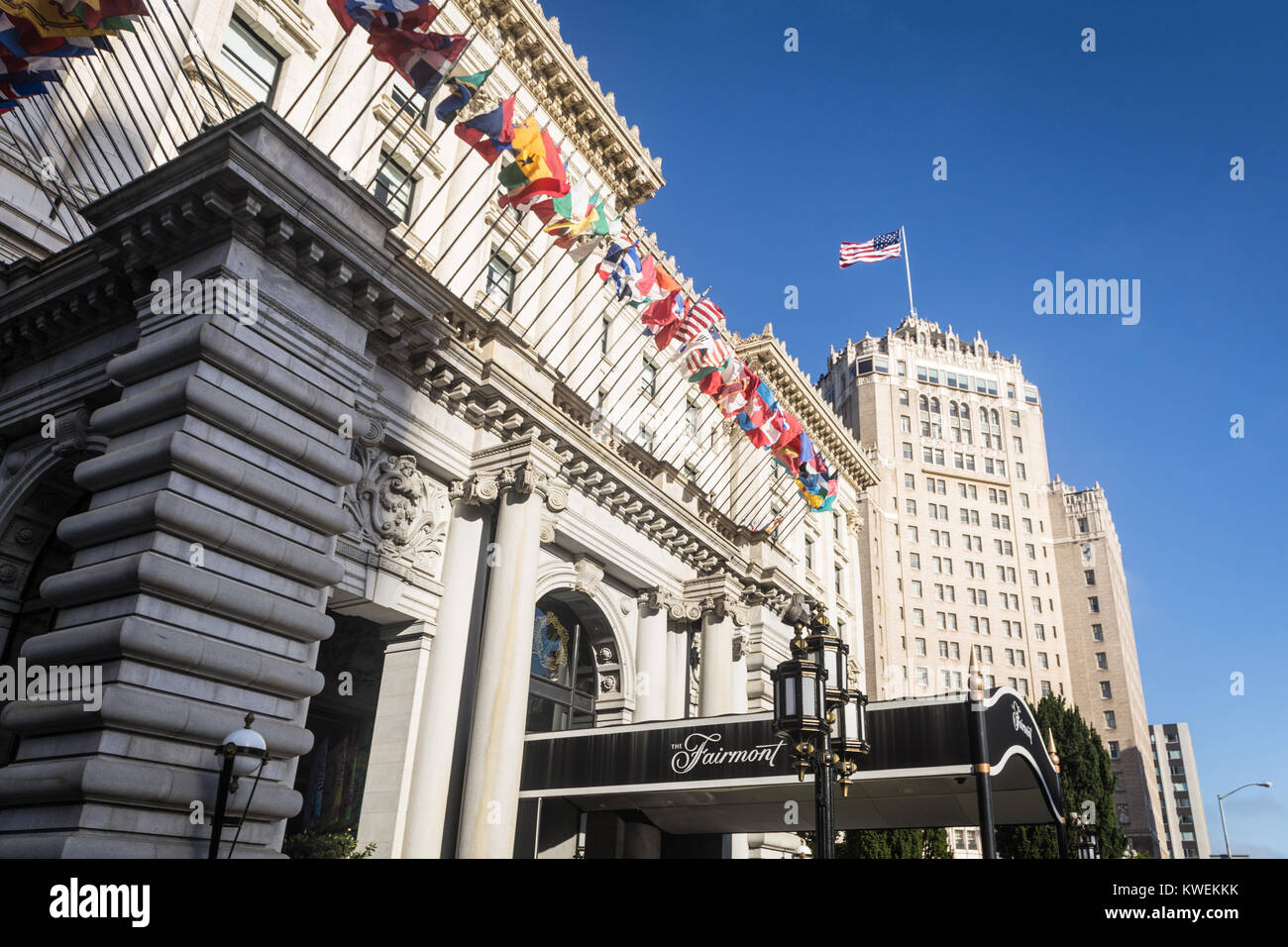 SAN FRANCISCO, USA JUNE 29, 2017 An exterior view of the luxury