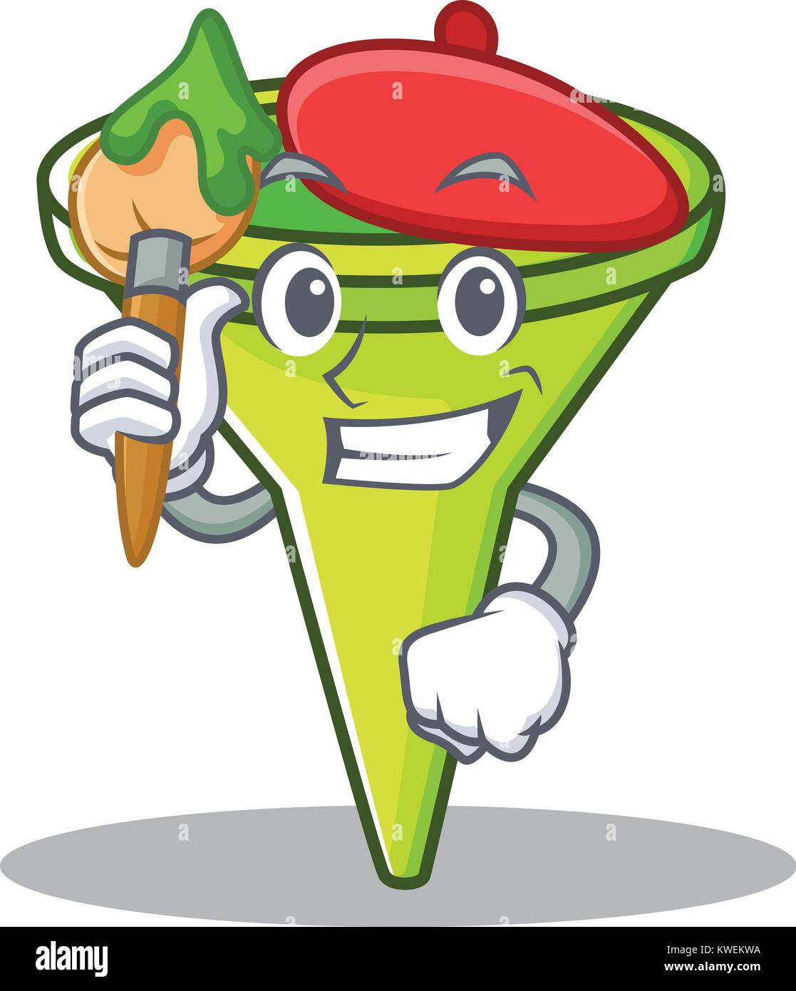 Artist funnel character cartoon style Stock Vector Image & Art - Alamy