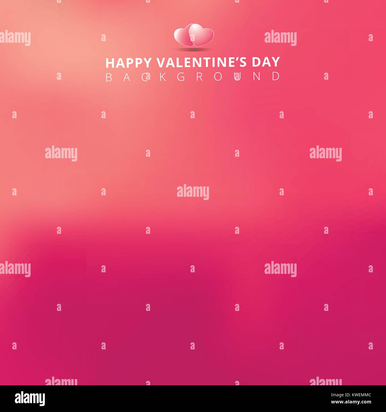 pink blurred background for valentines day card. Vector illustration ...