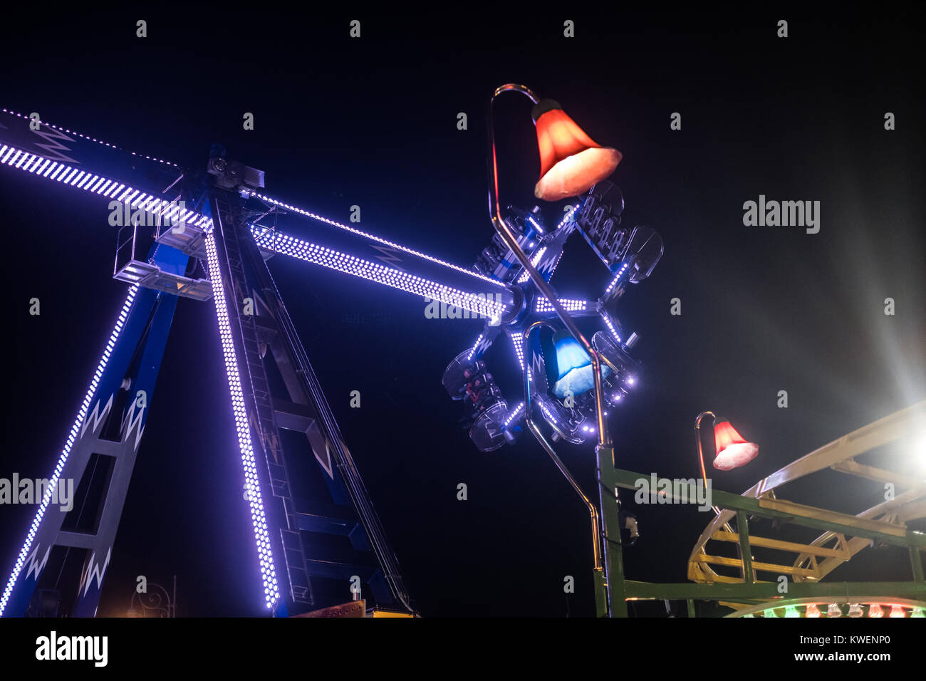 Luna Park Coney Island Night High Resolution Stock Photography and ...