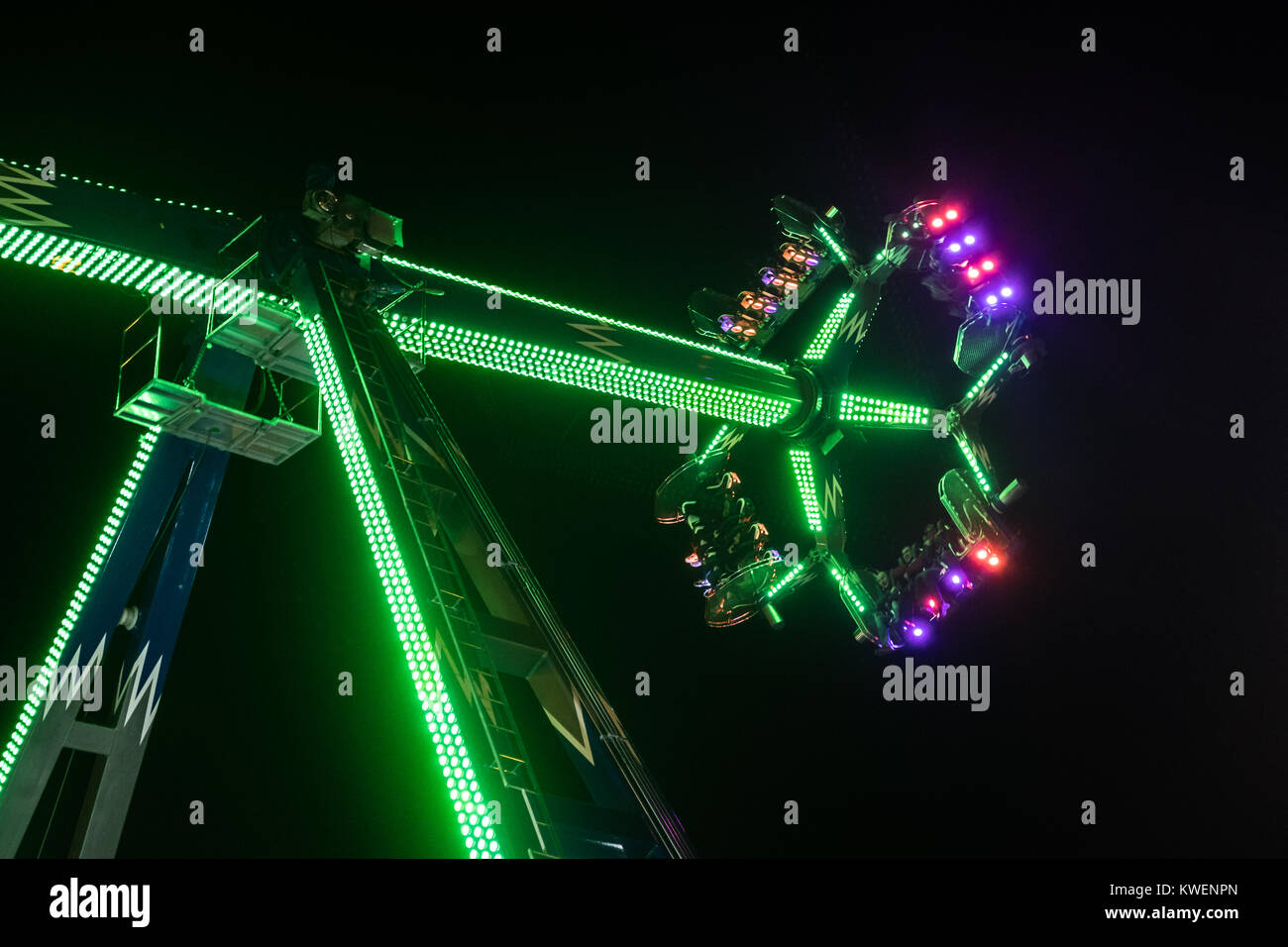 Luna Park Coney Island Night High Resolution Stock Photography and ...