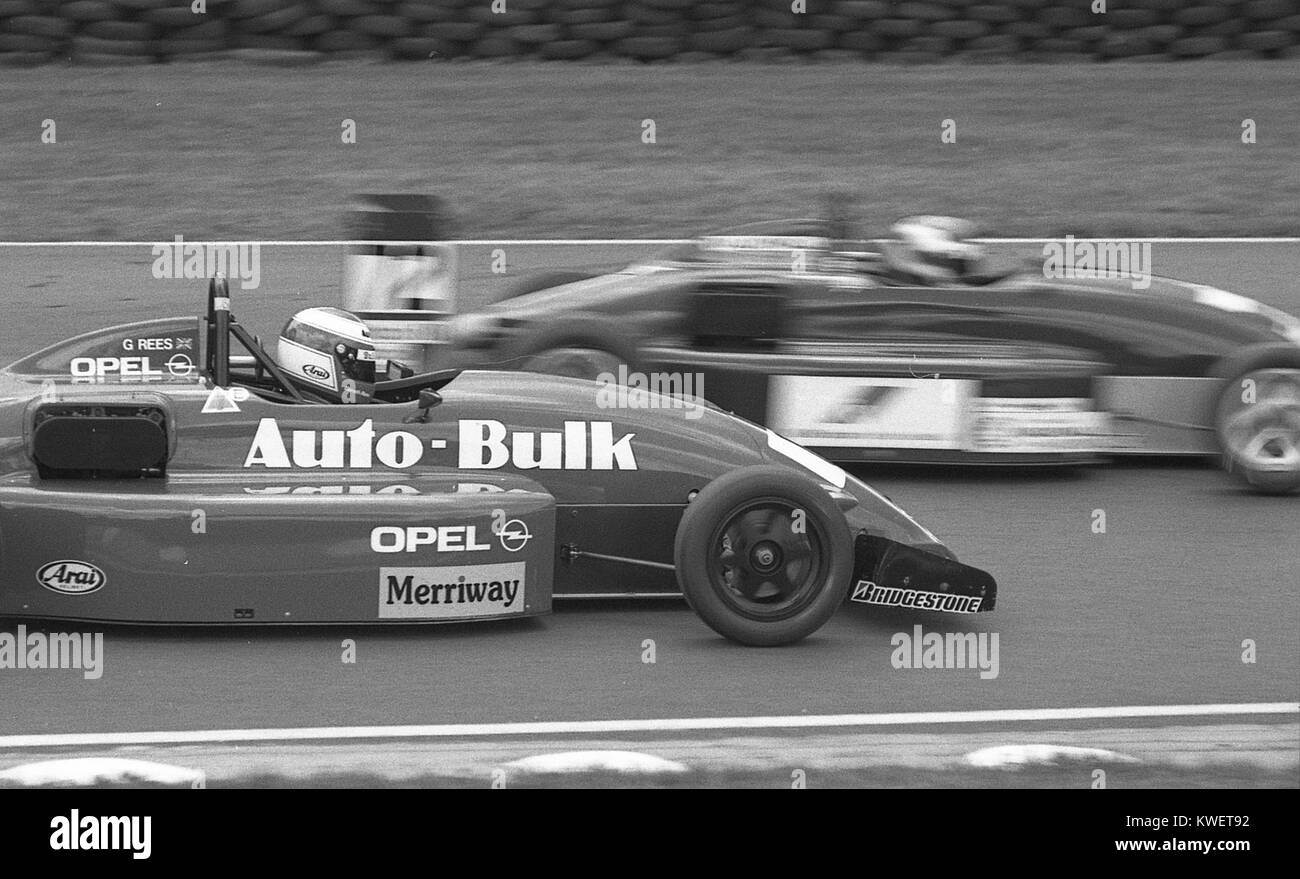 Gareth Rees F2 Gareth Rees, Formula Vauxhall Lotus testing. Oulton Park, Friday Aug ...