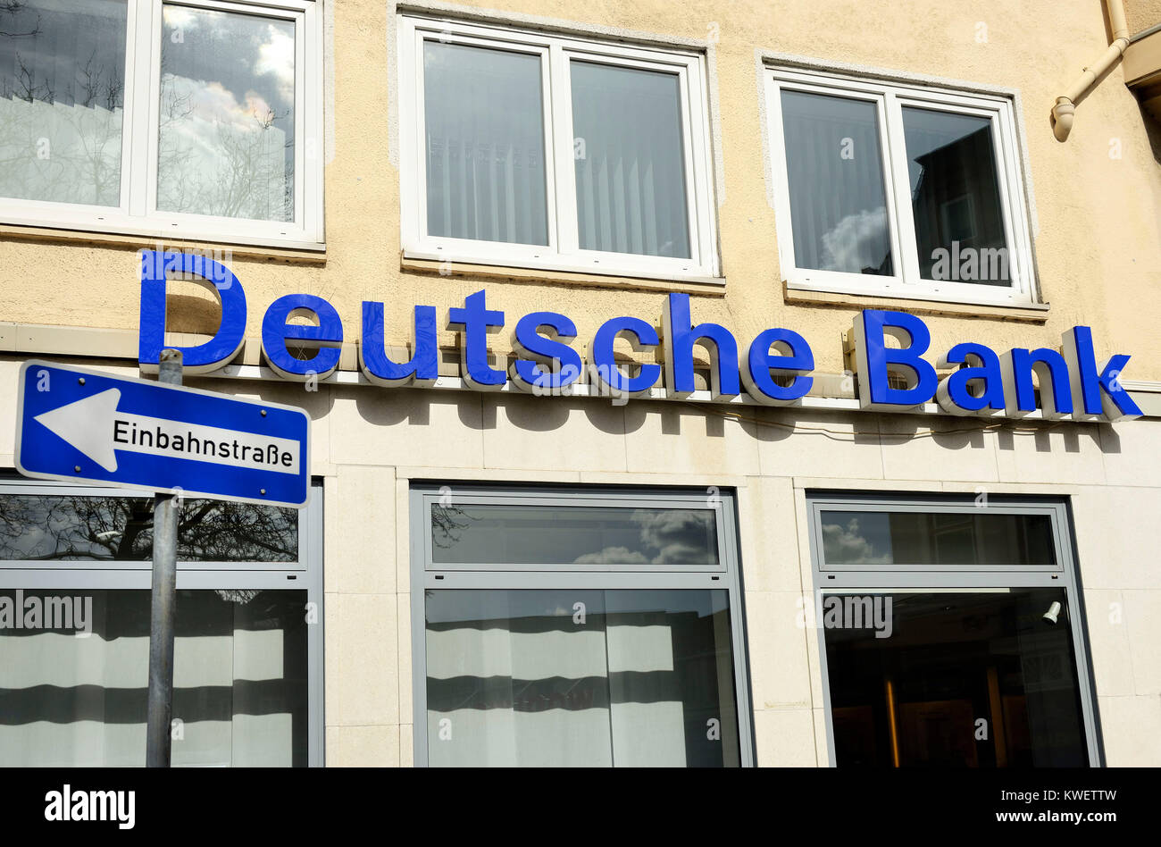 The German bank, Deutsche Bank Stock Photo Alamy