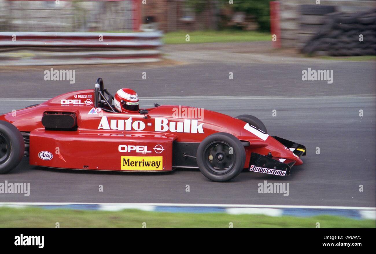Gareth Rees F2 Gareth Rees, Formula Vauxhall Lotus testing. Oulton Park, Friday Aug ...