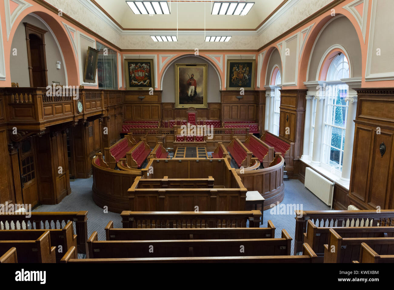 Magistrates Court Interior Stock Photos Magistrates Court