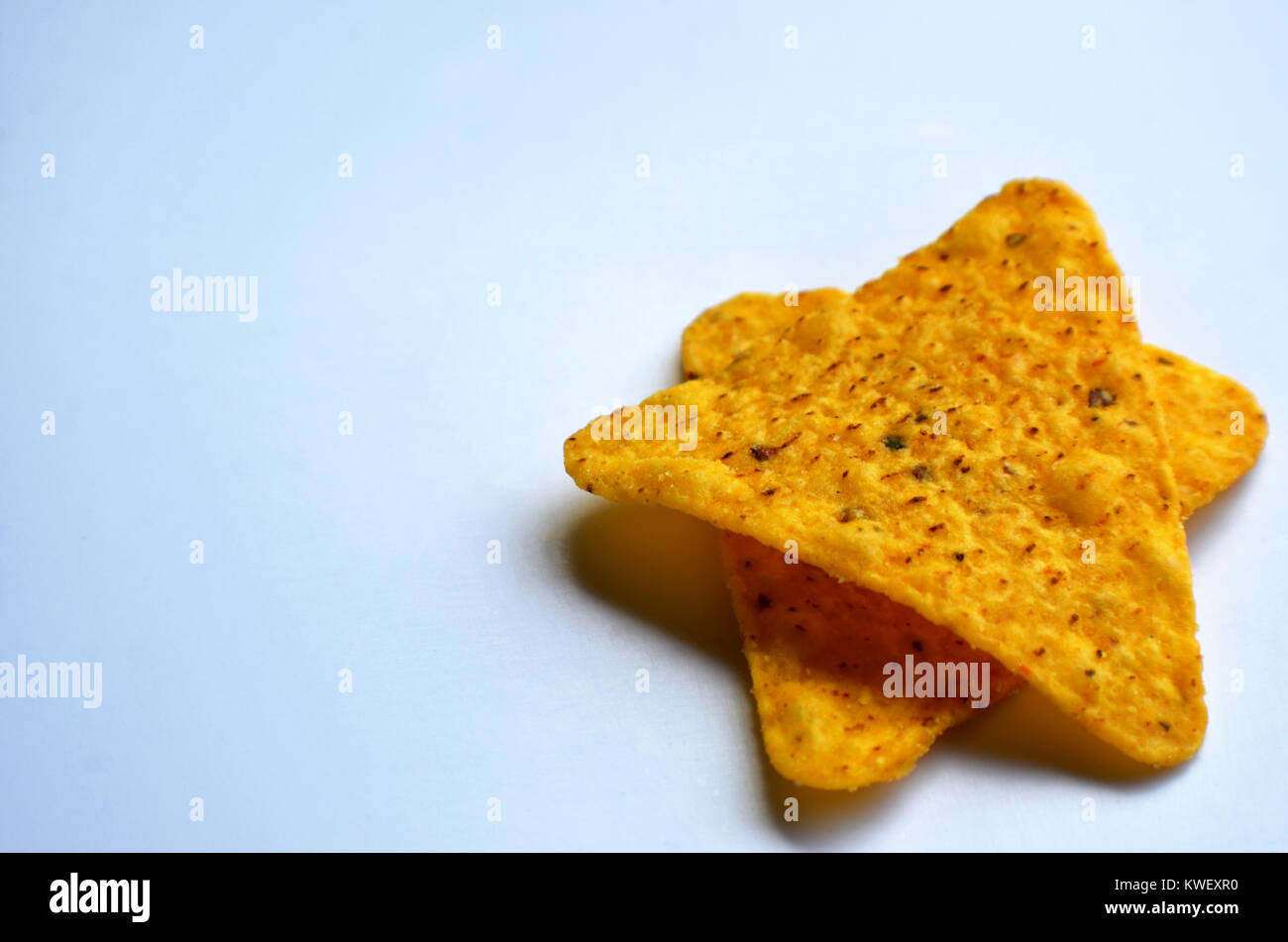 Triangle shape chips hires stock photography and images Alamy