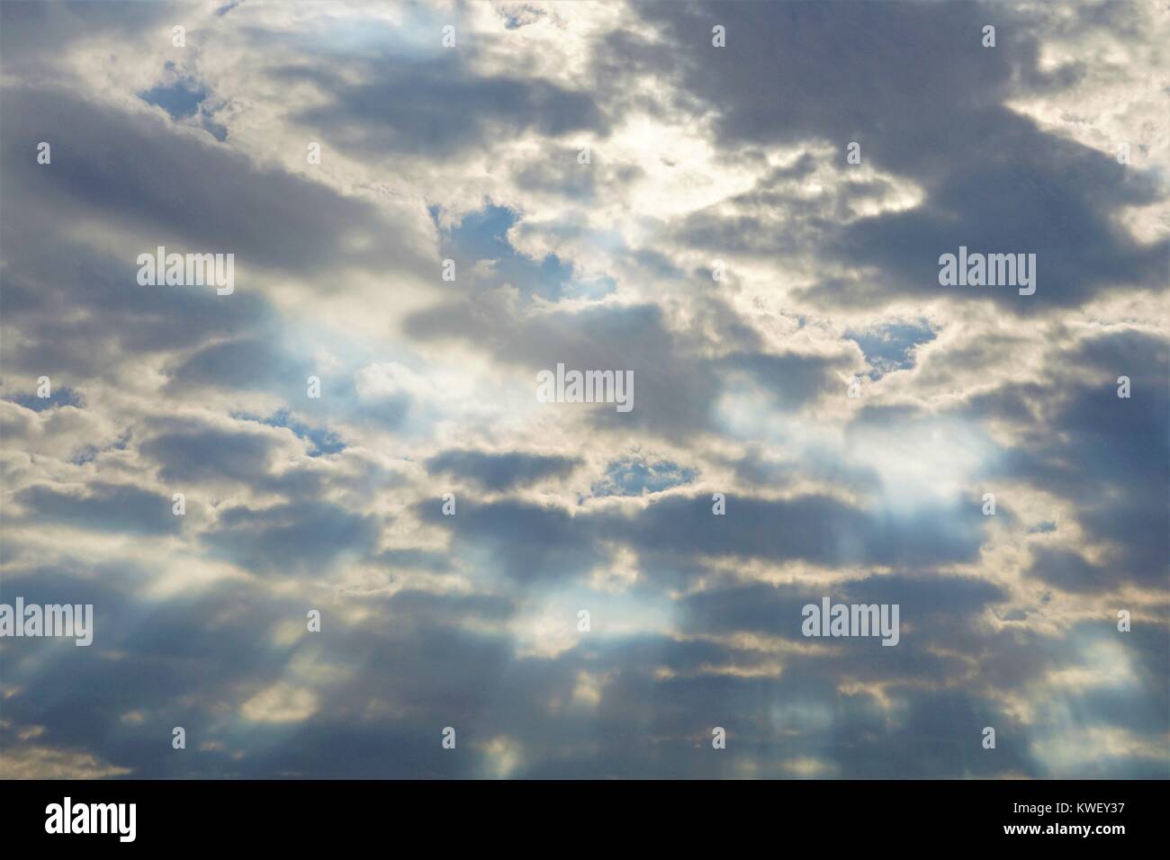 The Heavens Declare the Glory of God Stock Photo
