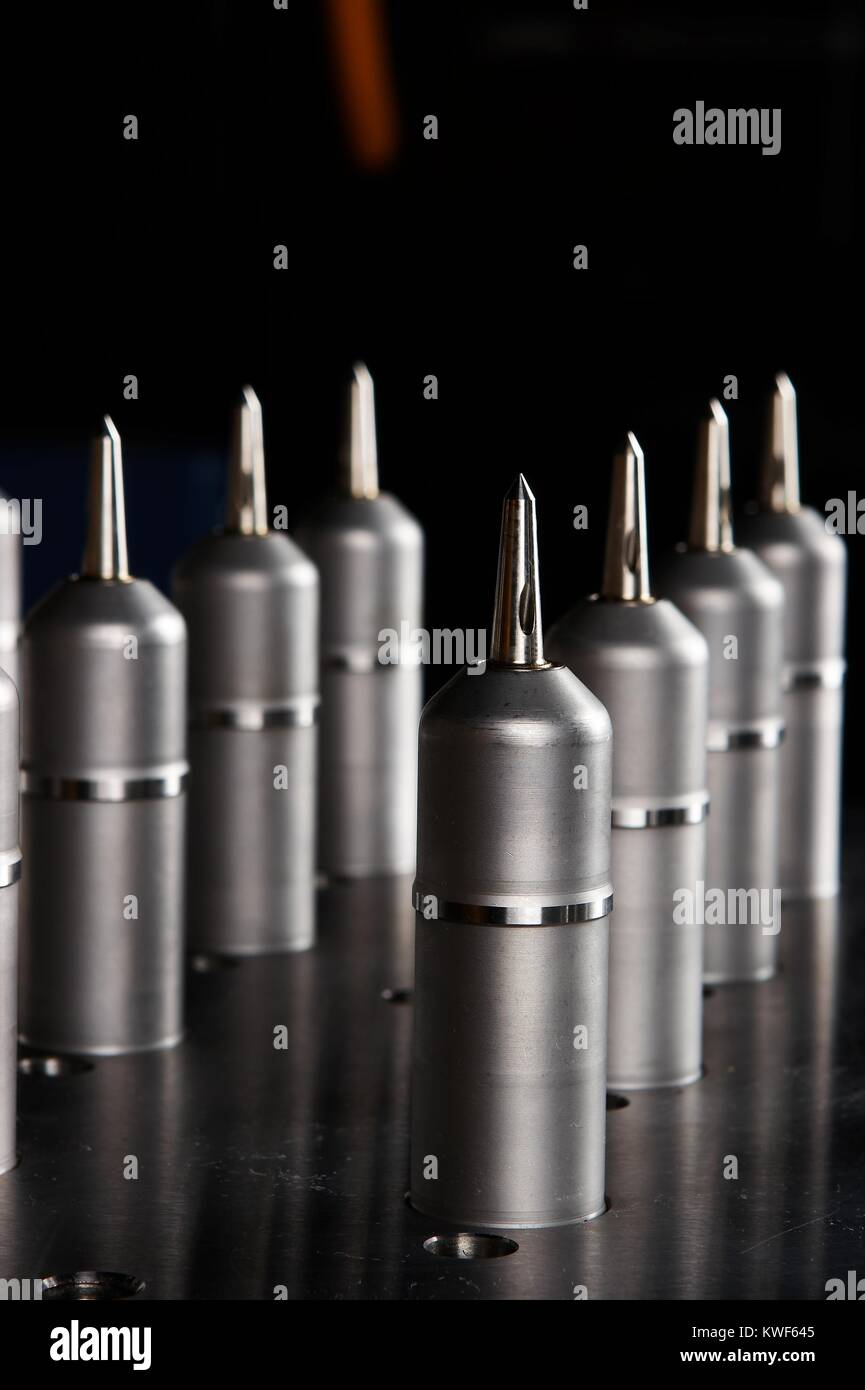 Sharp metal objects Stock Photo Alamy