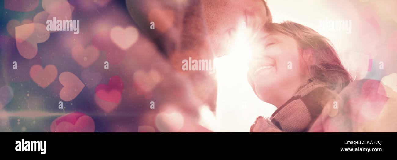 Cute couple hugging in the park Stock Photo - Alamy