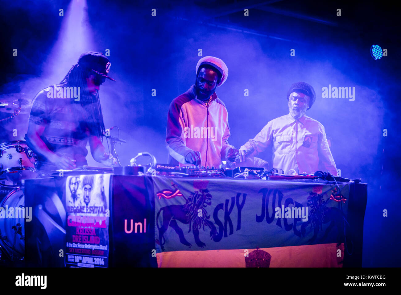 The Jamaican reggae collective and sound system Sky Juice perfoms a live session at Copenhagen