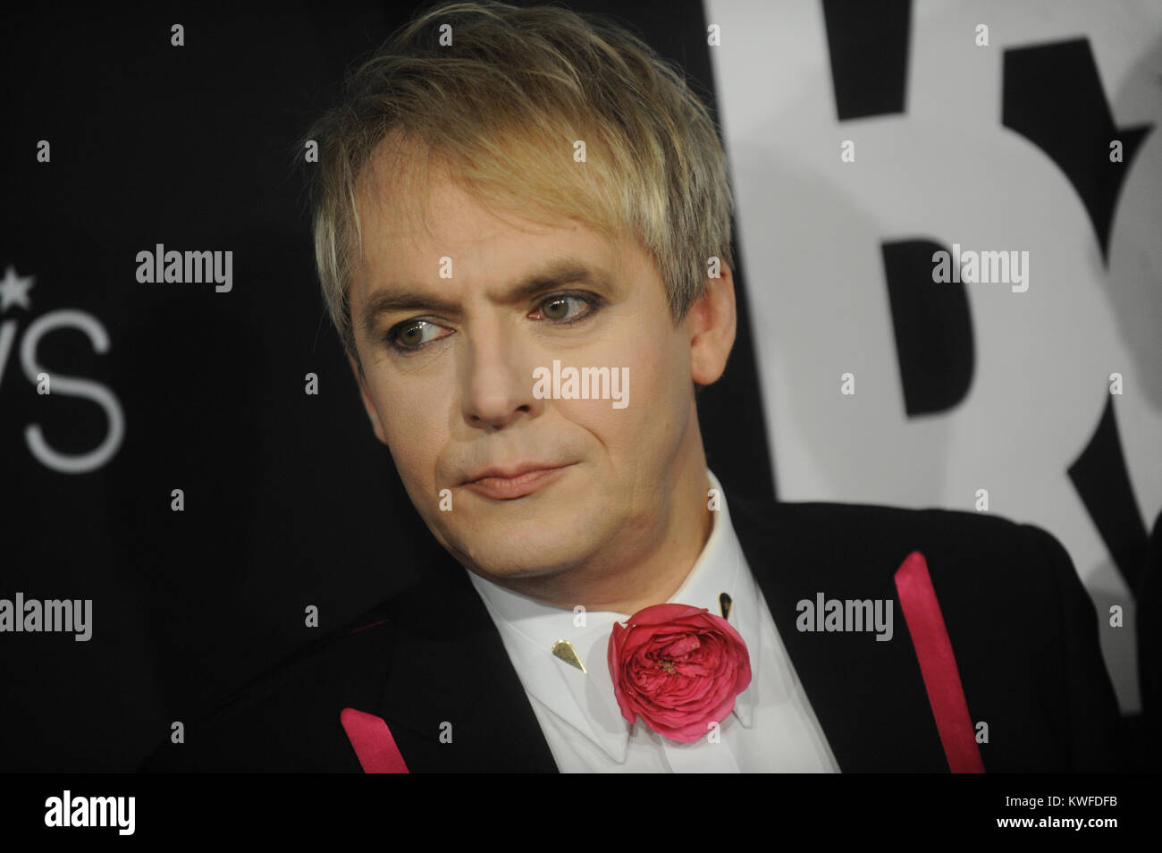 NEW YORK, NY - SEPTEMBER 09: Nick Rhodes arrives at Barclays Center for ...
