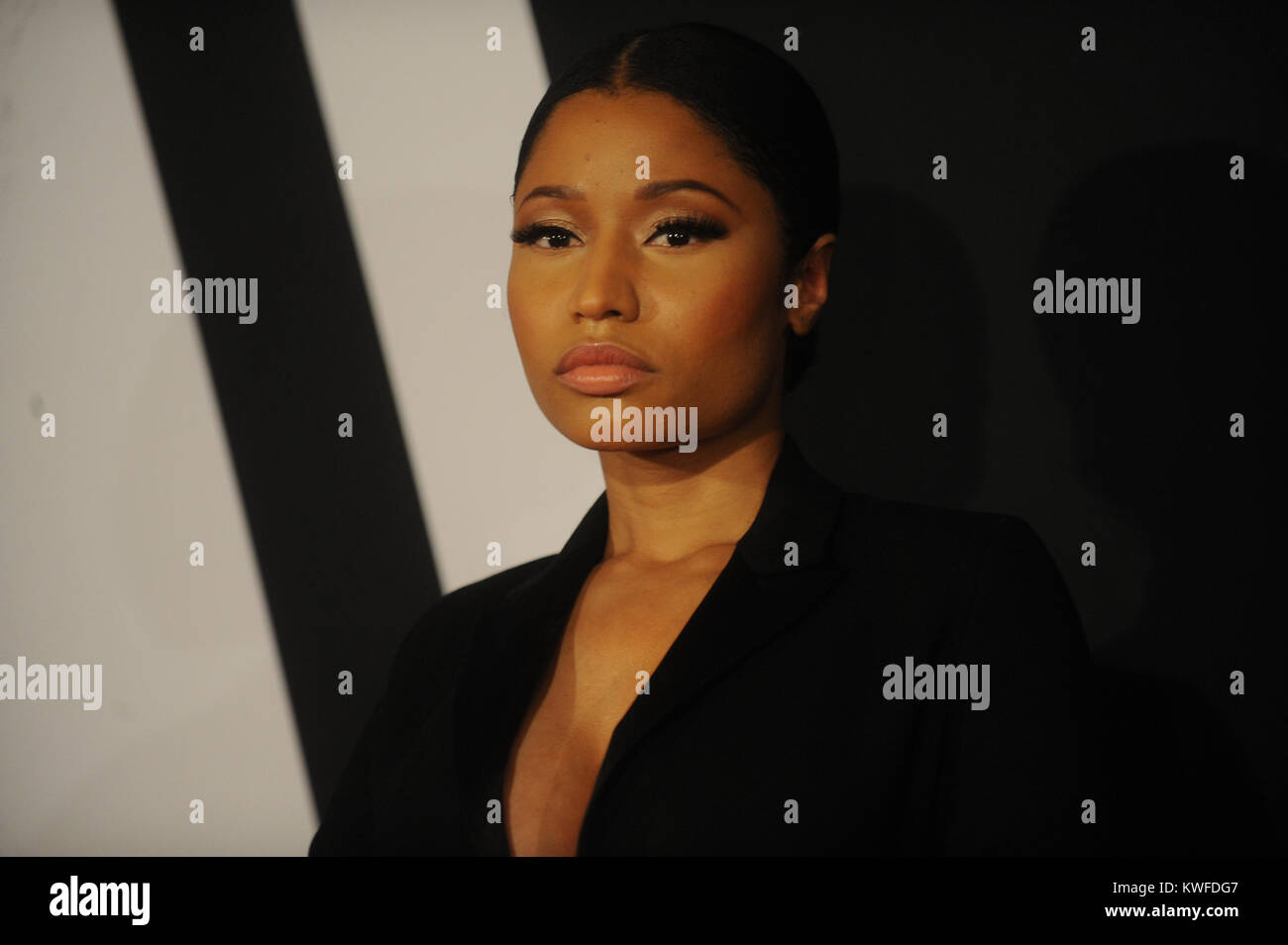 NEW YORK, NY SEPTEMBER 09 Nicki Minaj arrives at Barclays Center for