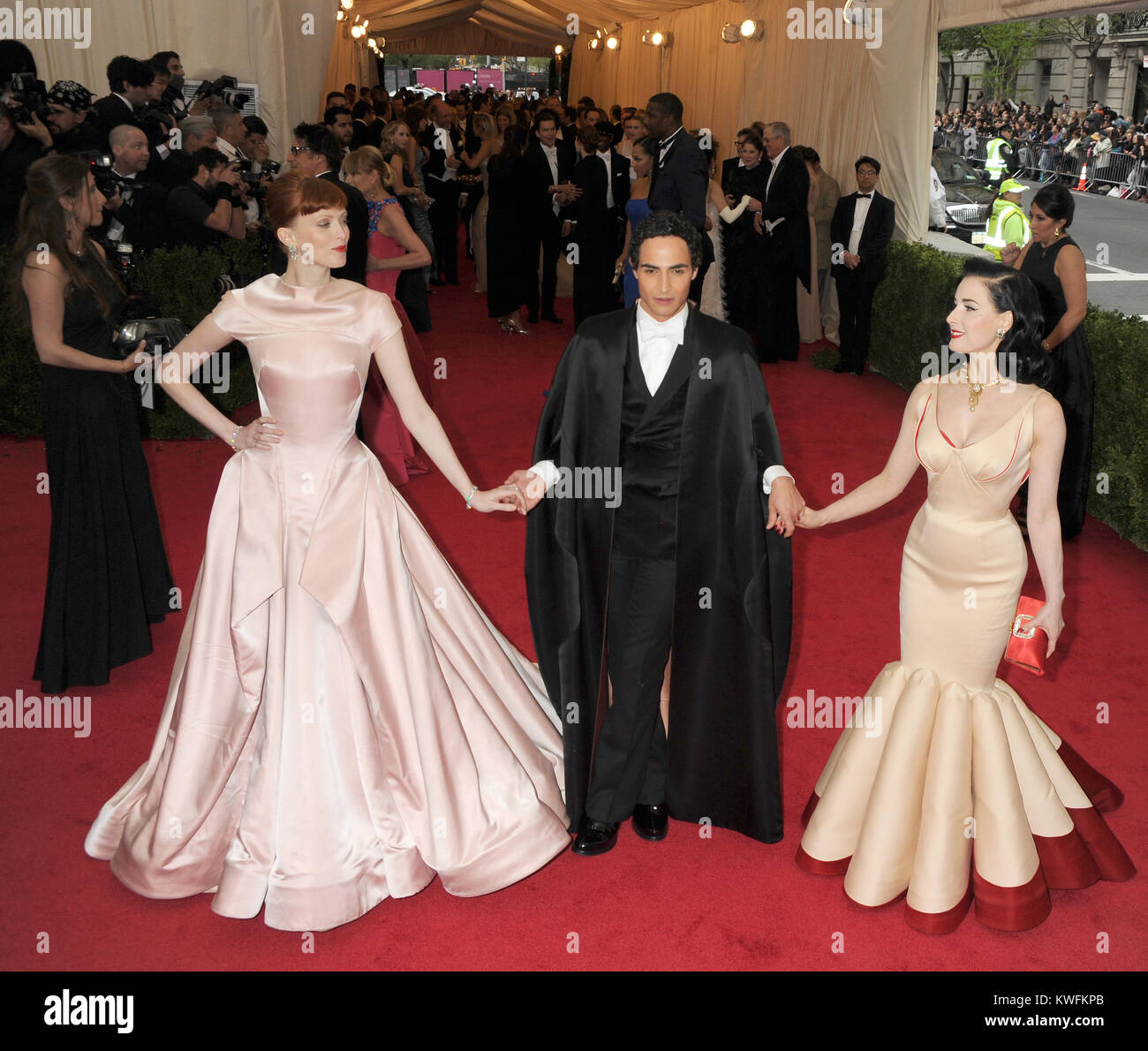 dita von teese zac posen