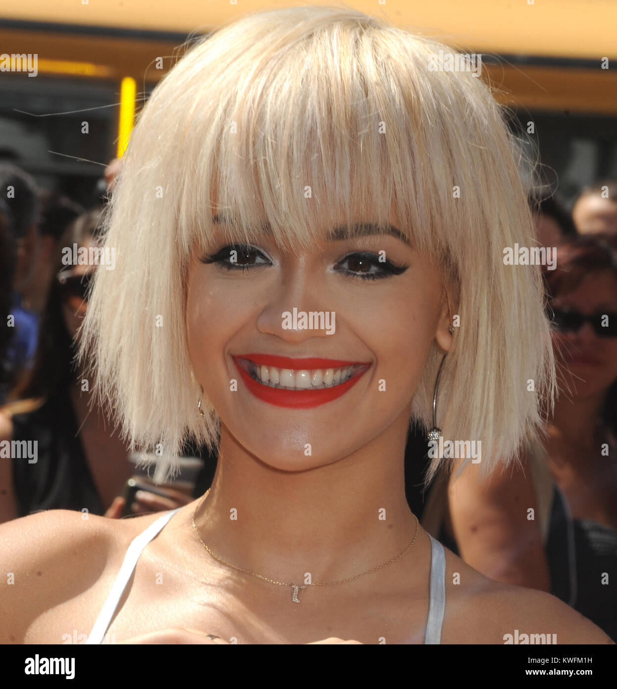 NEW YORK, NY - AUGUST 19: Actress, singer Rita Ora, chef Dominique