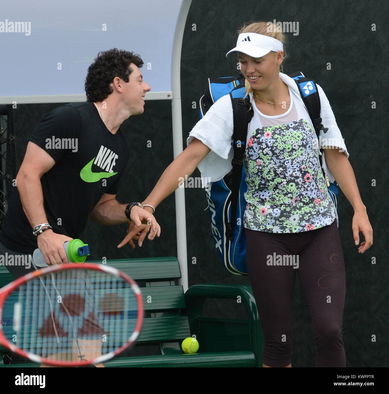 BREAKING NEWS One of sport's most high-profile couples are no more. Golf  star Rory McIlroy announced Wednesday that he had broken off his engagement  to tennis player Caroline Wozniacki. The two-time major