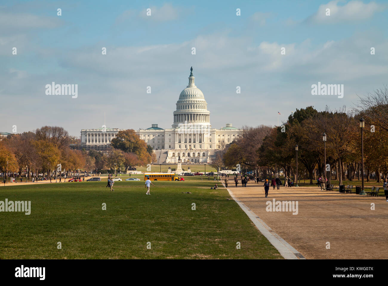 US Capitol Hill, Washington DC, USA Stock Photo