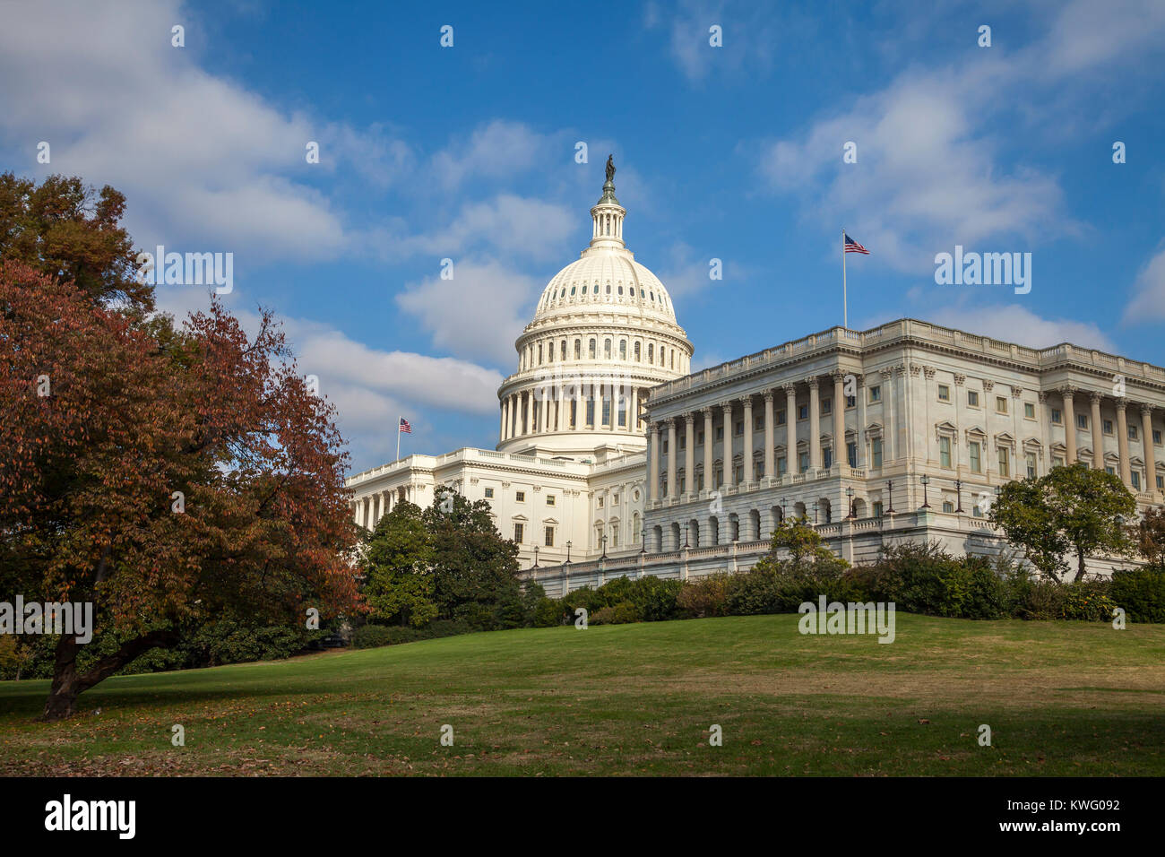 US Capitol Hill building, Washington DC, USA Stock Photo