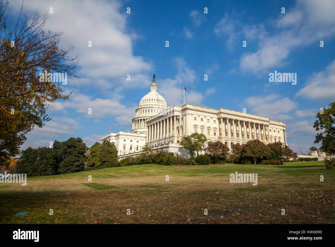 US Capitol Hill building, Washington DC, USA Stock Photo
