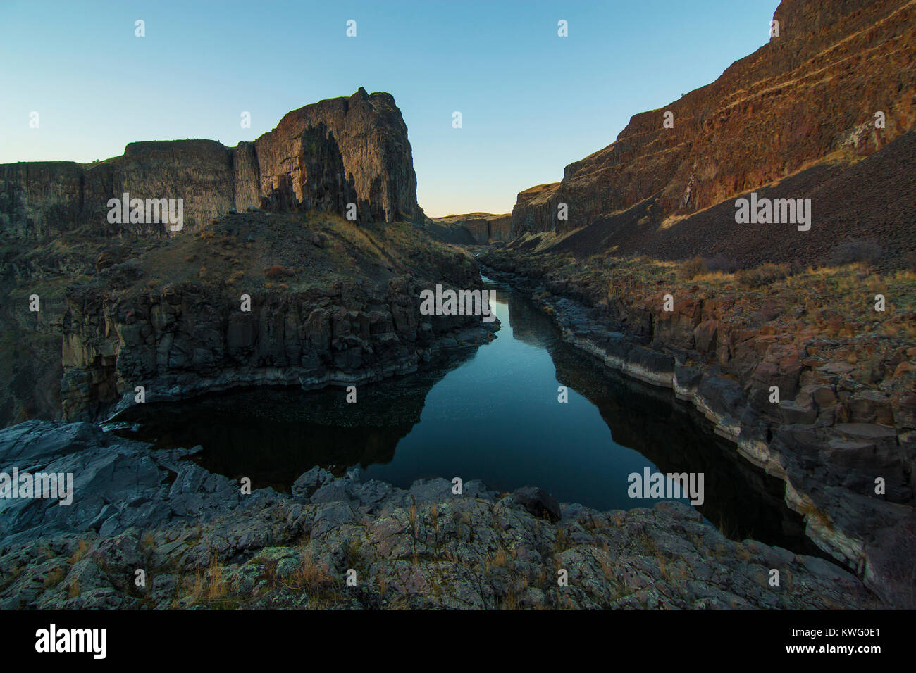 Eastern washington palouse falls hi-res stock photography and images ...