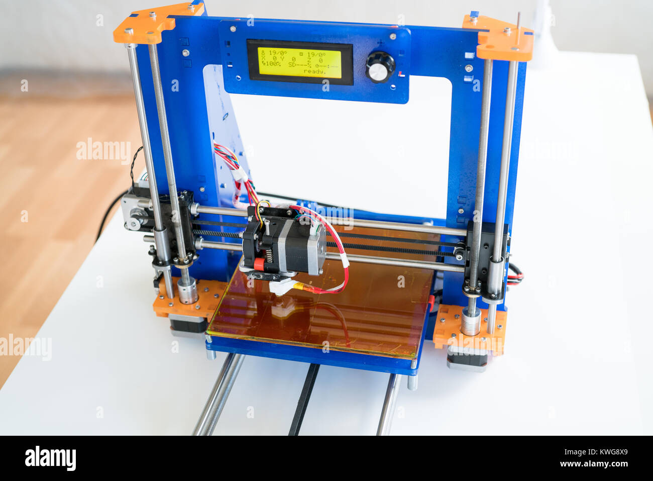 3d Printer Printing Prototypes Stock Photo - Download Image Now - iStock