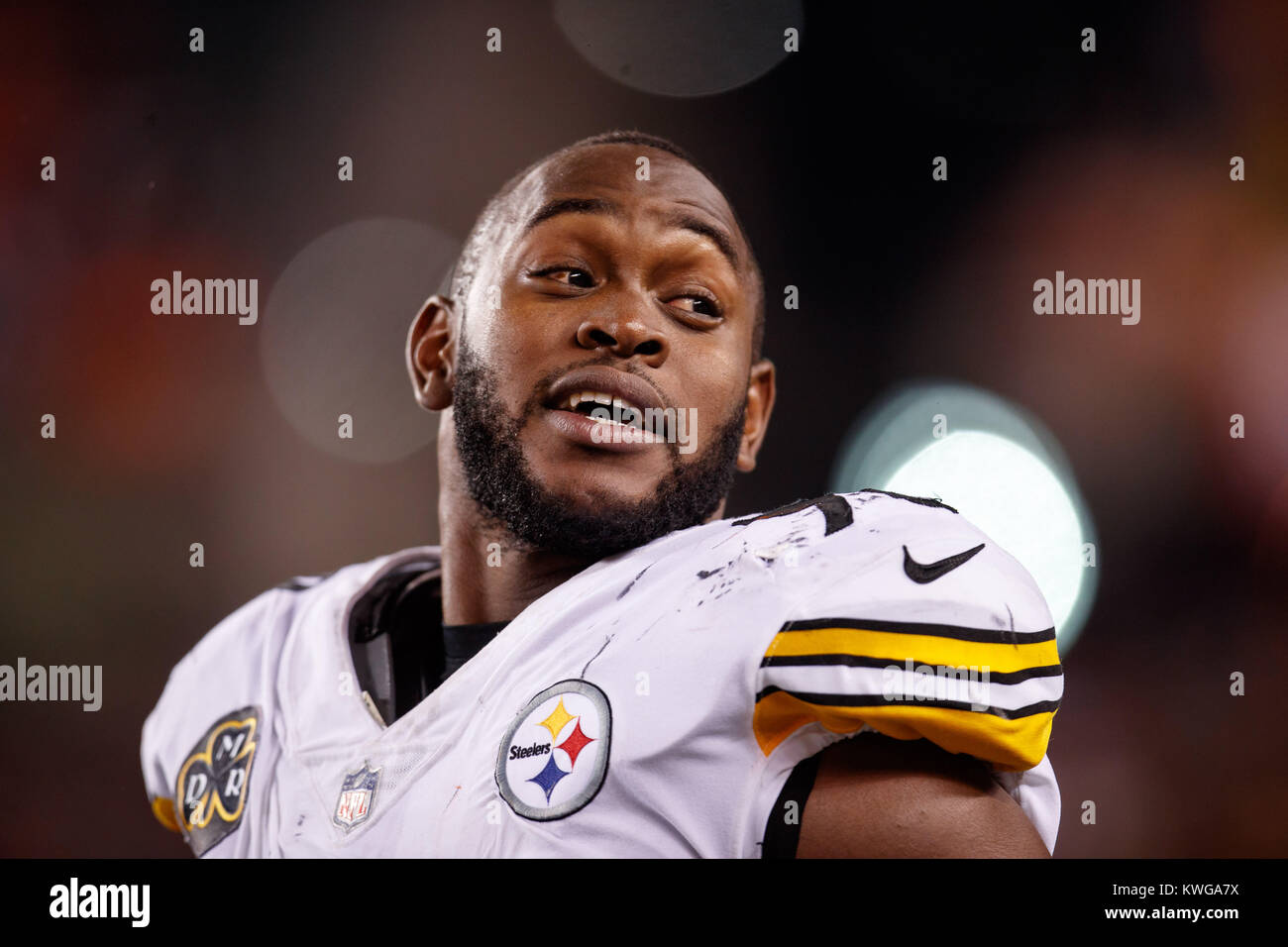 September 30th, 2018: Steelers #98 Vince Williams during the