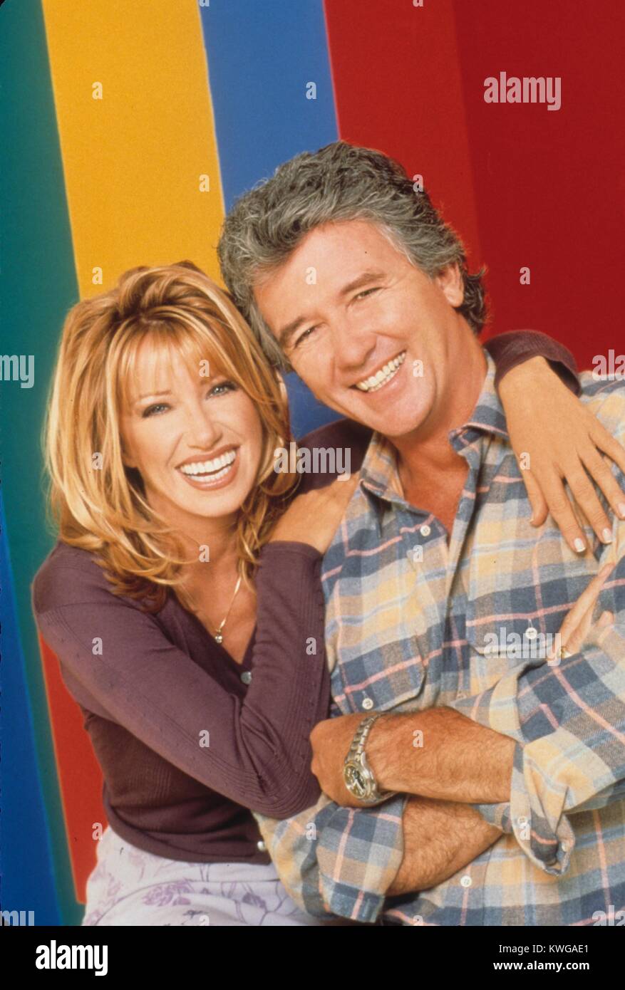 1991 - SUZANNE SOMERS with Patrick Duffy. Step by step. Credit:  Entertainment Pictures/ZUMA Wire/Alamy Live News Stock Photo - Alamy