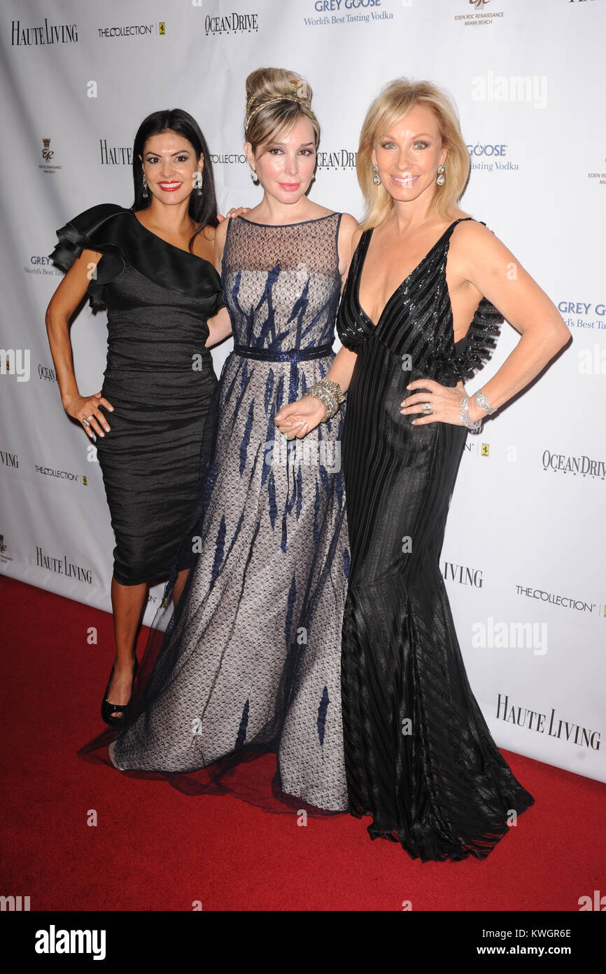 MIAMI BEACH, FL - APRIL 02: Marysol Patton Lea Black attends the gala