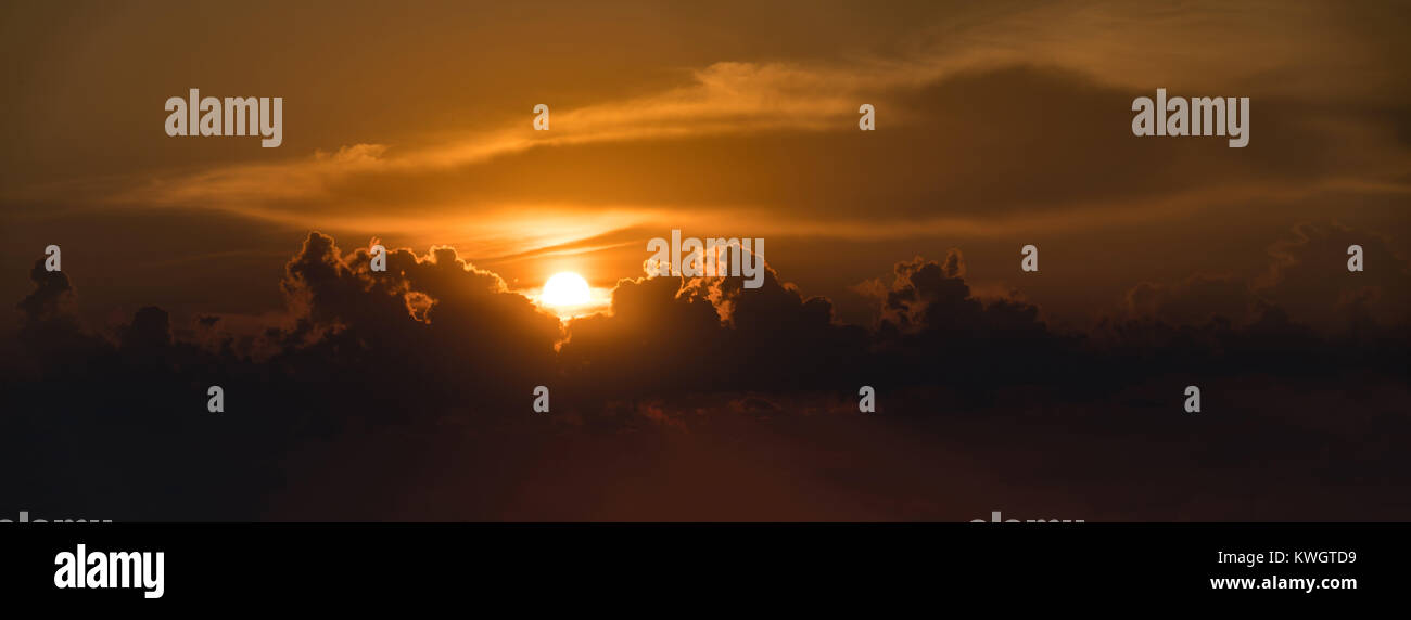 Sunset sky clouds background Stock Photo - Alamy