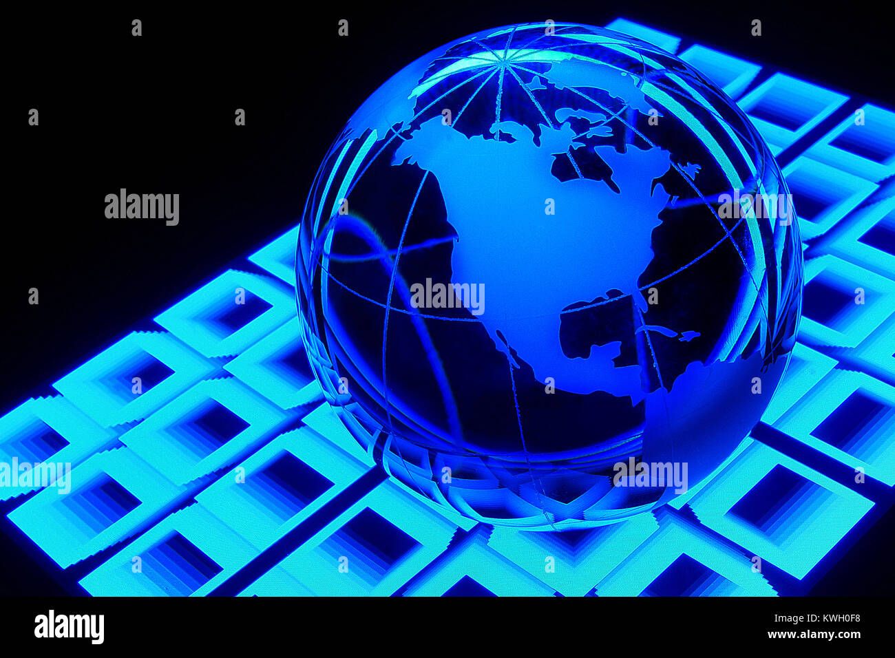 Montreal,Canada,19 March,2013.Concpet of world globalization.Credit:Mario Beauregard/Alamy Live News Stock Photo