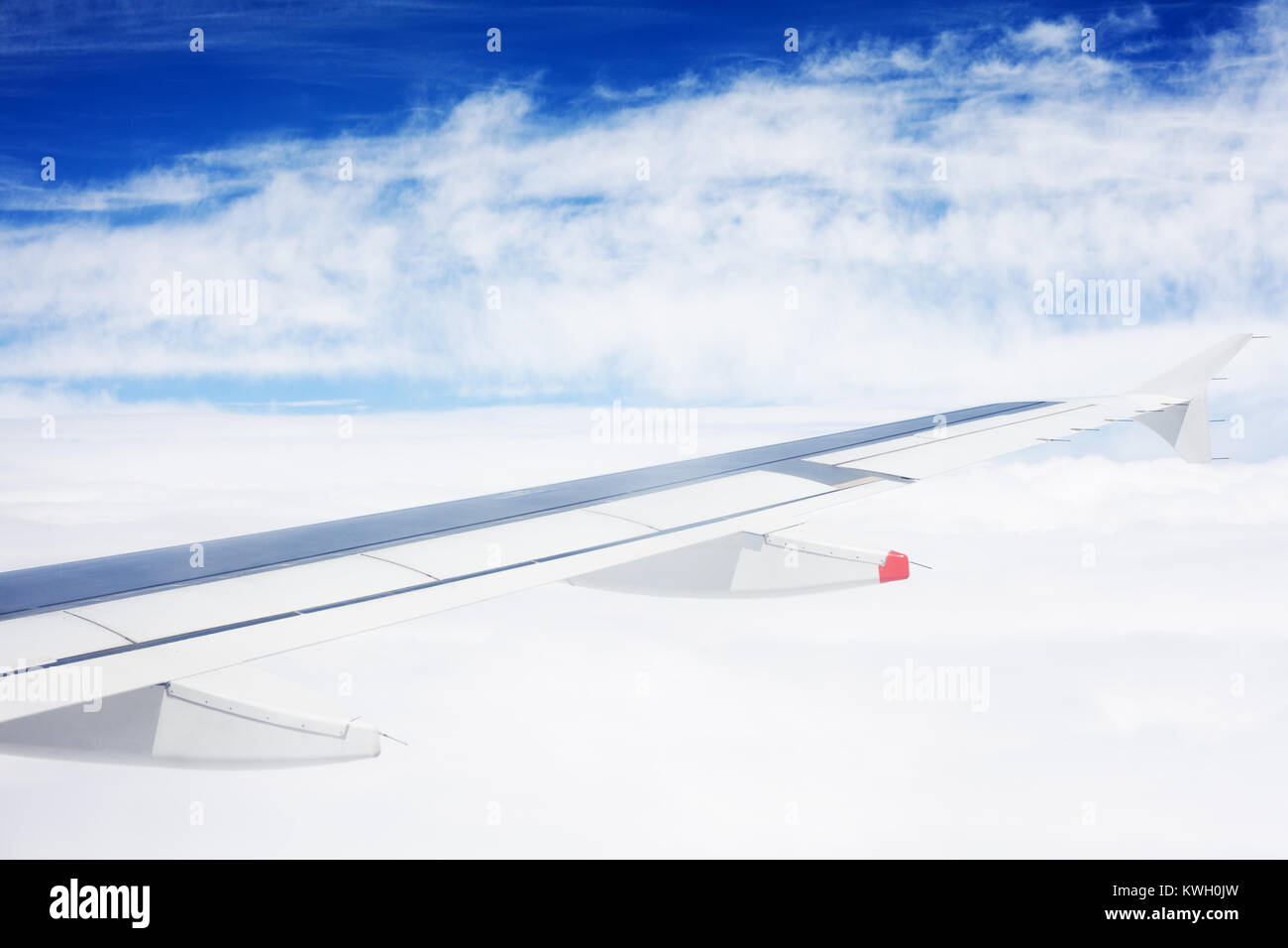 Viewing The Wing Of An Airplane High Resolution Stock Photography and ...