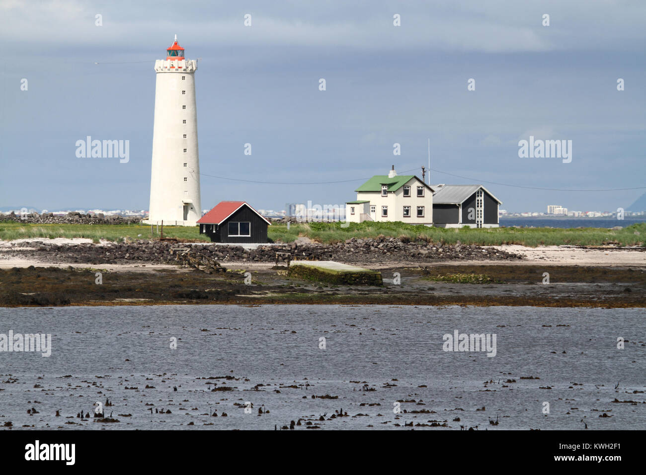 Icelandic coastal scene Stock Photo
