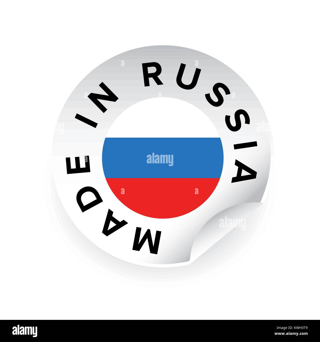 clickable Russia flag - Openclipart