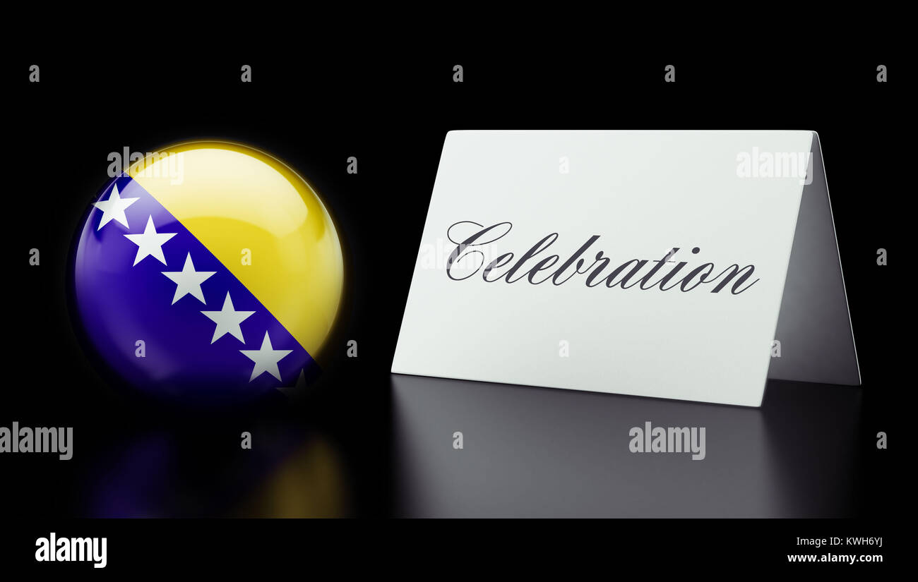 Bosnia and Herzegovina High Resolution Celebration Concept Stock Photo ...