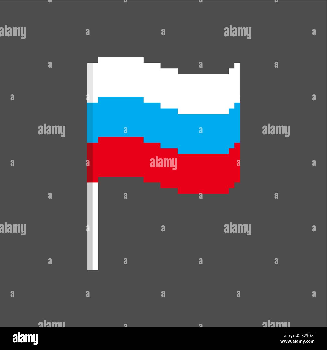 Premium Vector  Map of russia russian flag line of russia