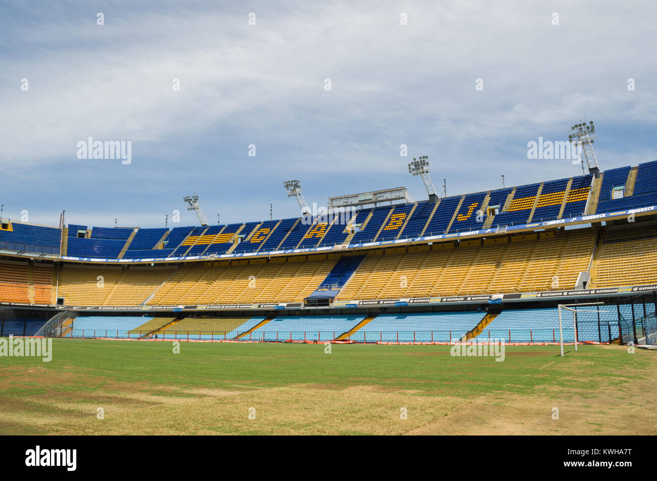 Buenos Aires , Argentina, December 28 2015 La Bombonera Football