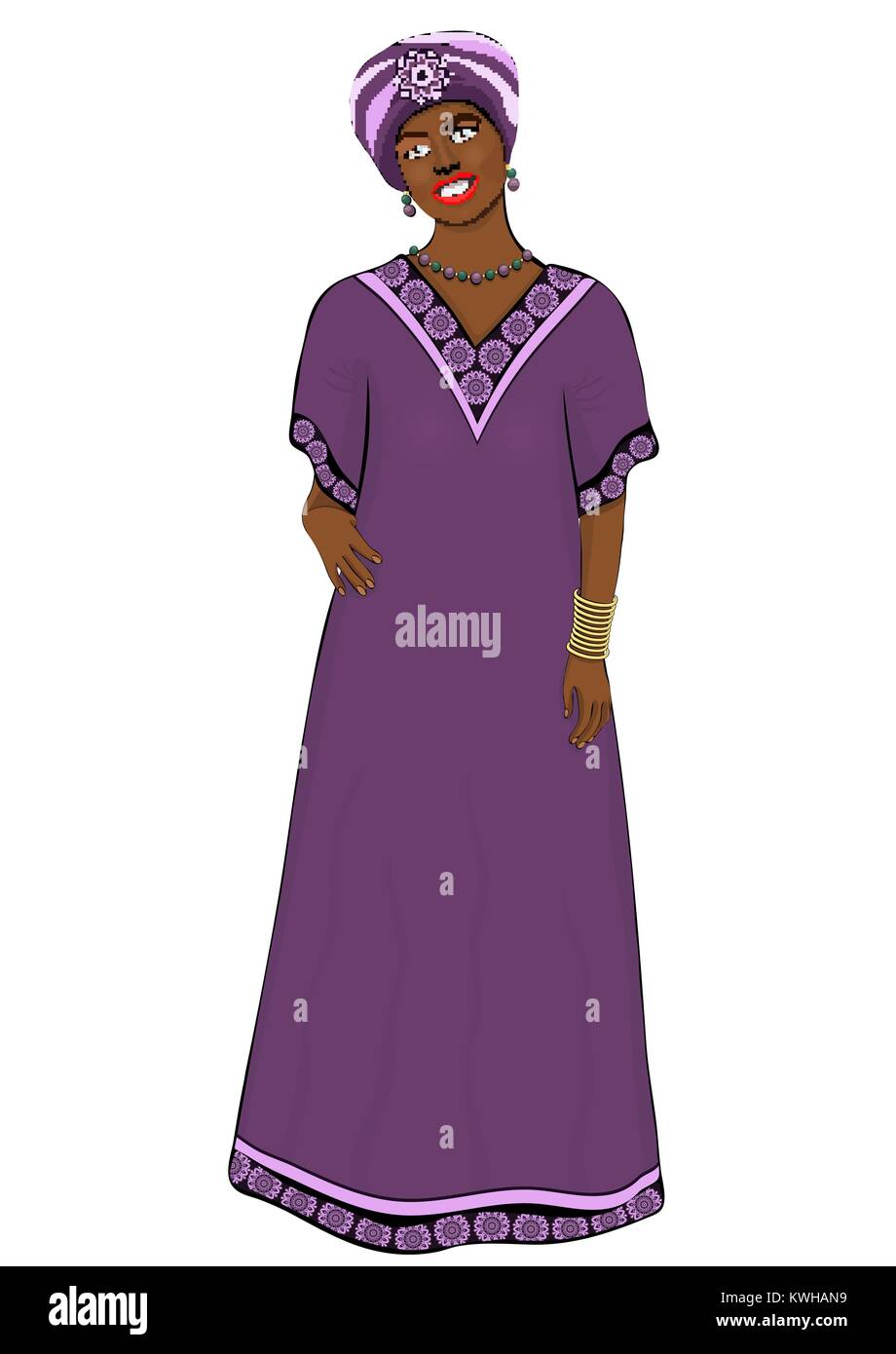 black national costume