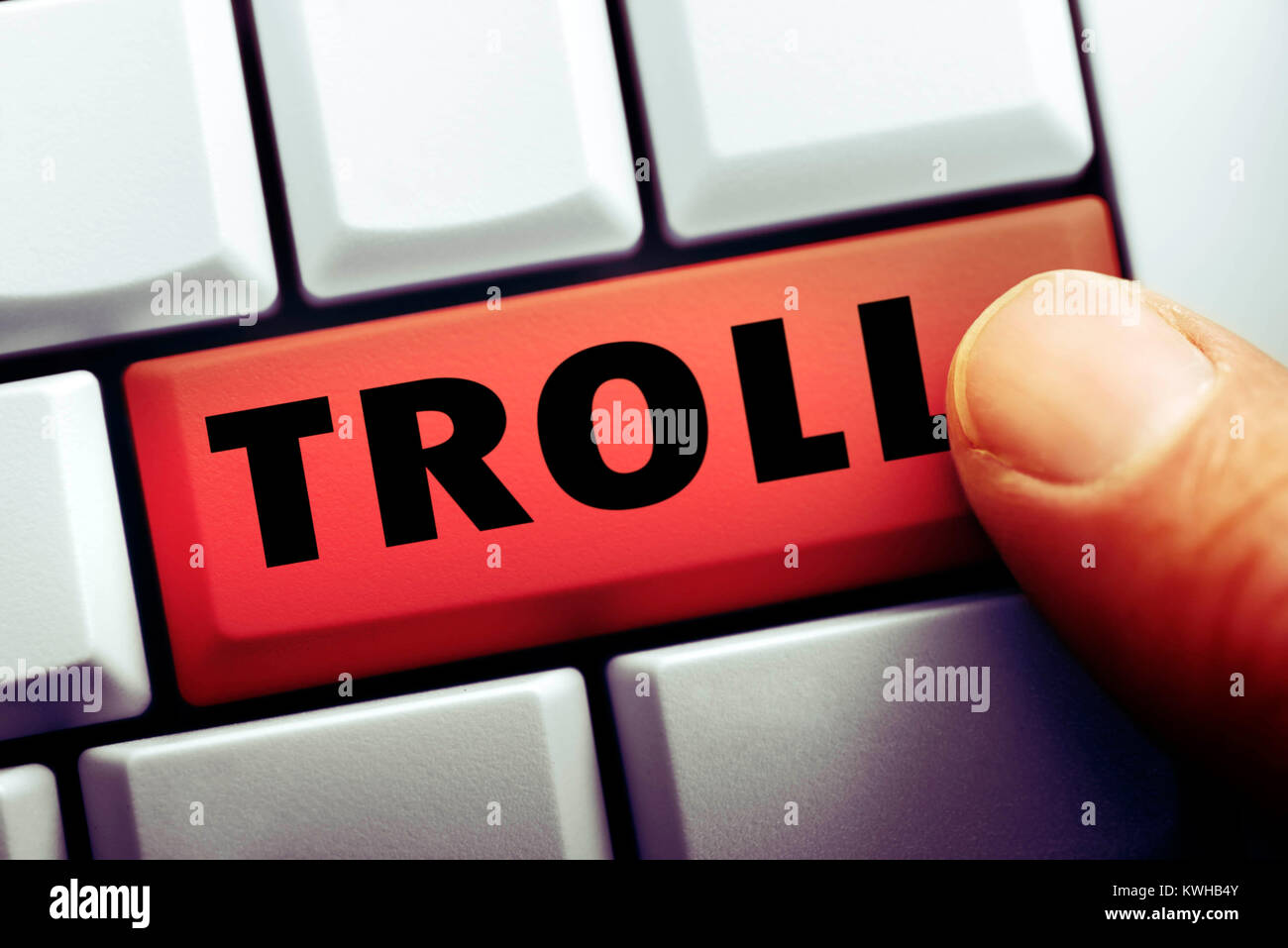Troll keyboard hi-res stock photography and images - Alamy