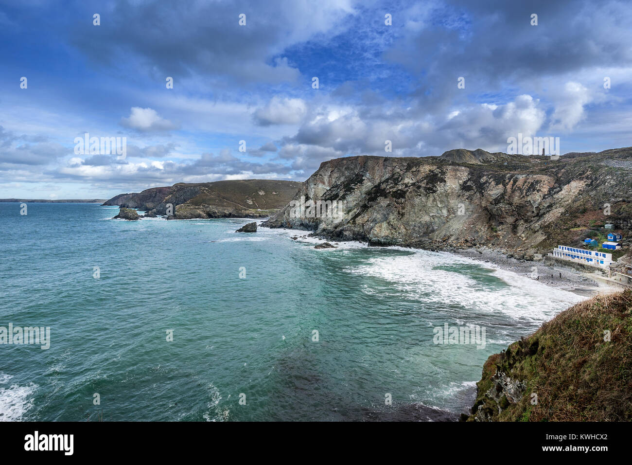 St Agnes in Cornwall Stock Photo