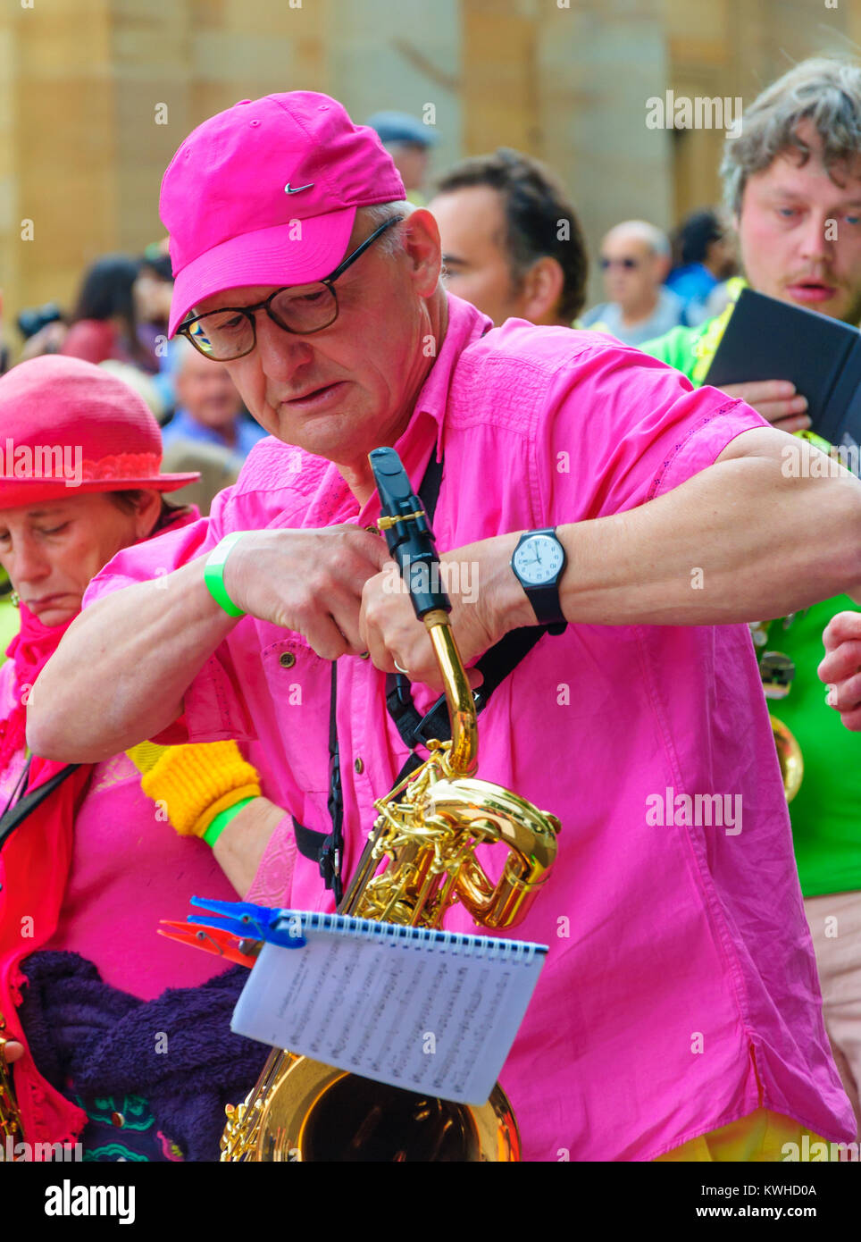 Baritone saxophone hires stock photography and images Alamy