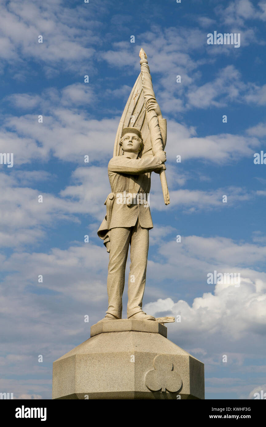 The 132nd Pennsylvania Volunteer Infantry Monument, Antietam National ...