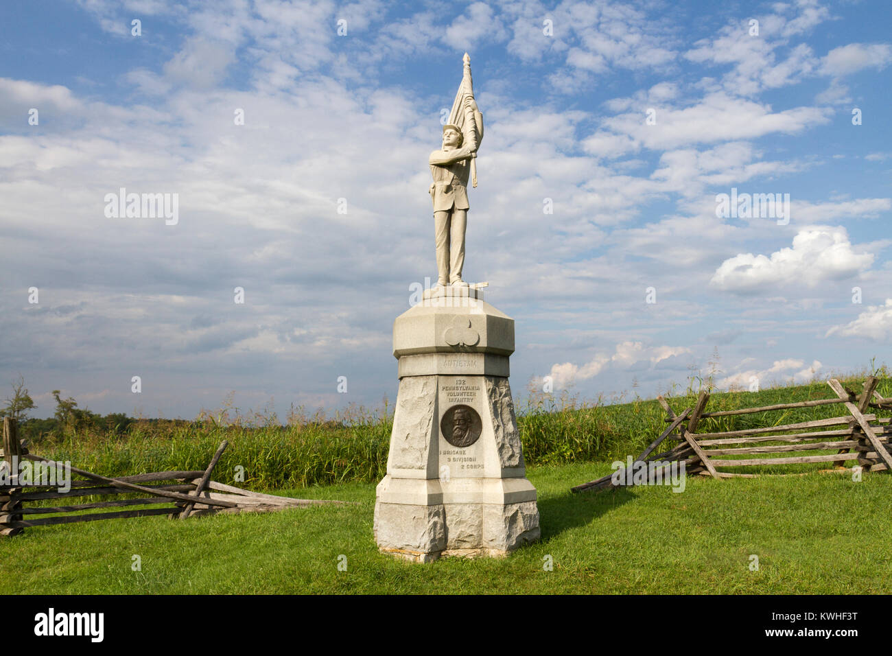 132nd pennsylvania infantry hi-res stock photography and images - Alamy