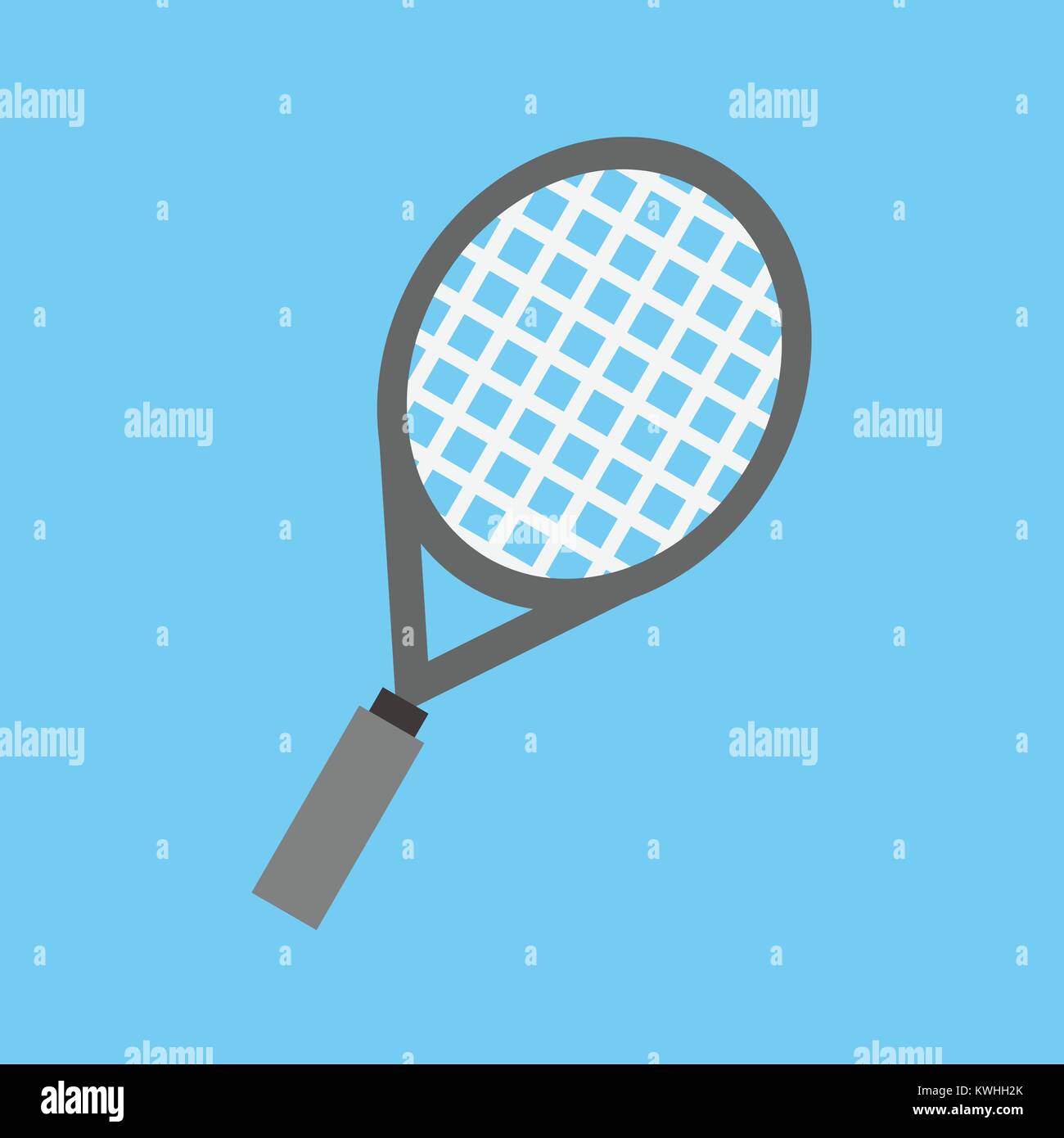 Tennis Racket Design Simple Minimalist tennis image Stock Vector Images - Alamy