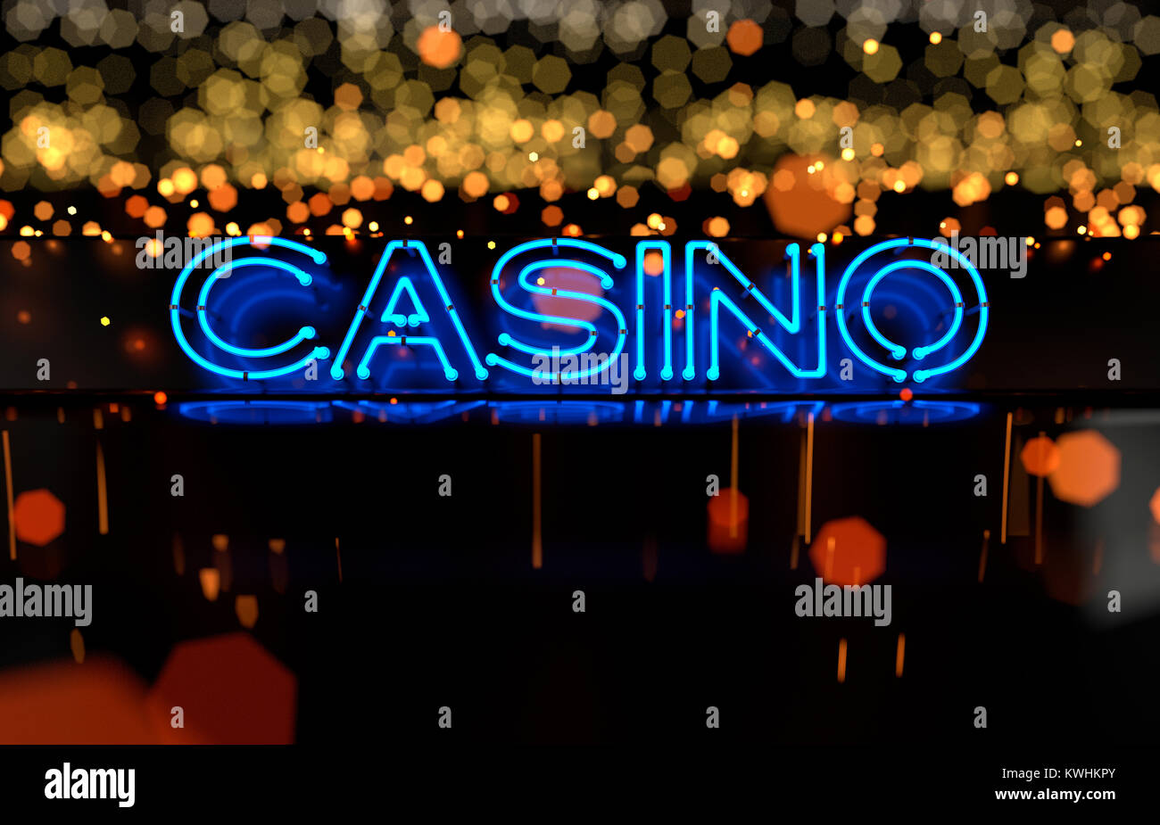 Neon casino sign hi-res stock photography and images - Alamy
