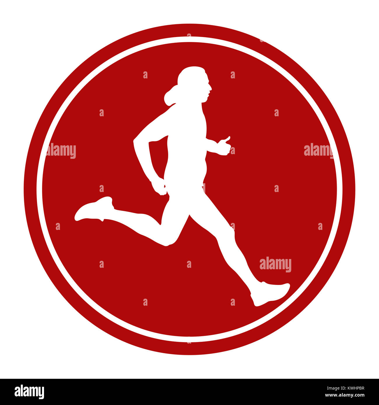 Marathon Runner Silhouette Male Cut Out Stock Images & Pictures Alamy